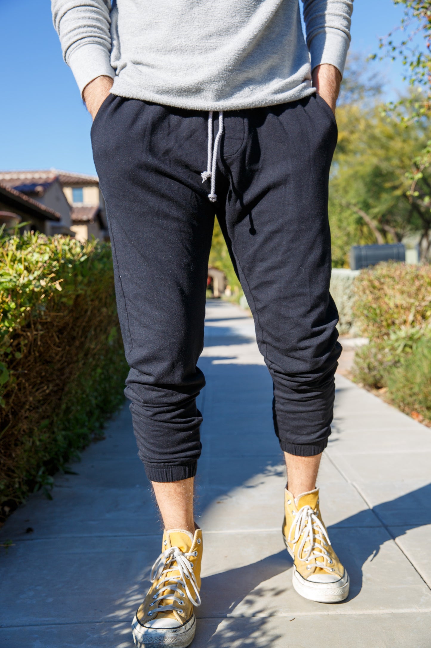 FRENCH TERRY JOGGER - BLACK
