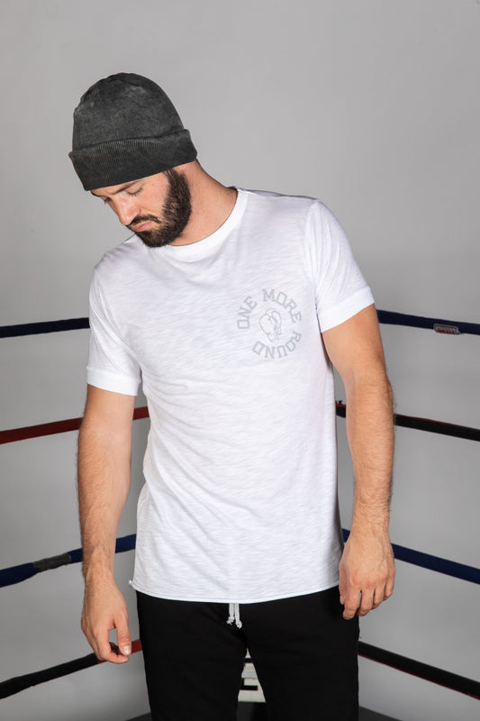 ONE MORE ROUND TEE - WHITE