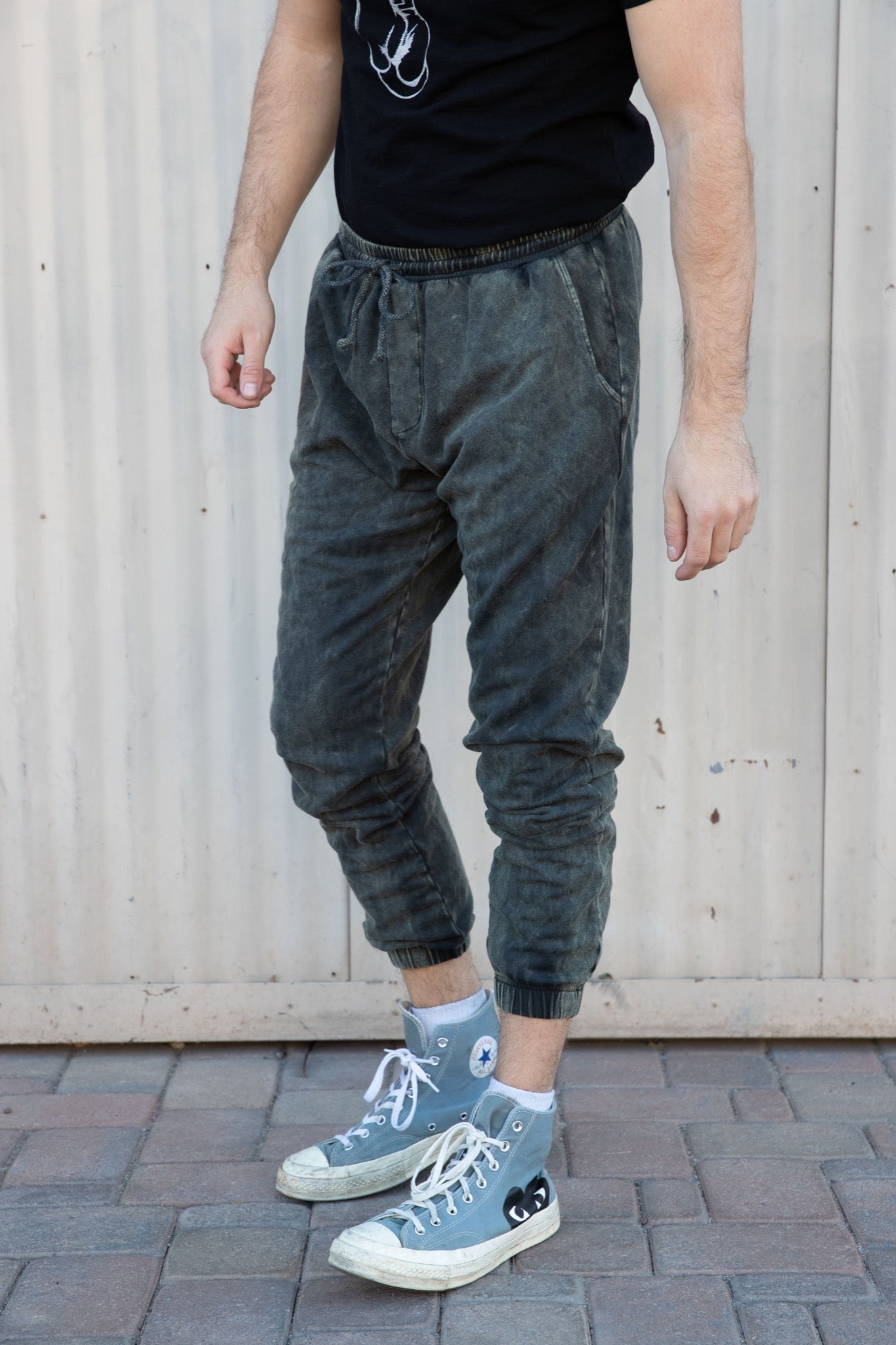FRENCH TERRY JOGGER - VINTAGE MILITARY